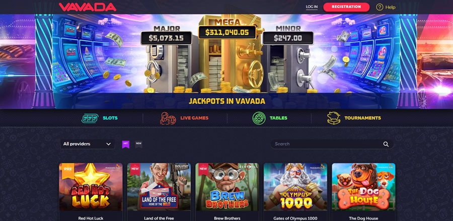 100 Free Spins bez vkladu za registraci v kasinu Vavada