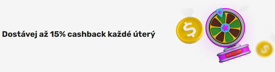 Win: Cashback až 15%