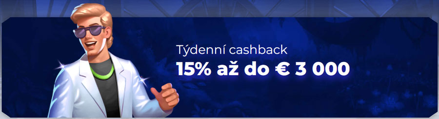 Sportaza: Cashback Kasino až 15%