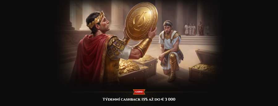 Legiano casino CZ Cashback Kasino až 15%