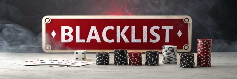Černá listina online kasin