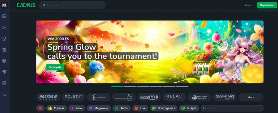 150 Otočení Zdarma Bez Vkladu v Cactus Casino