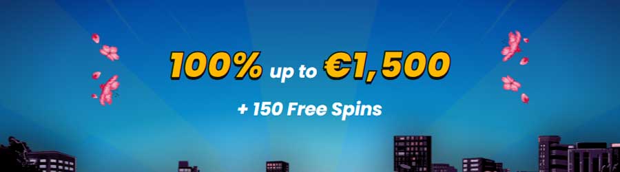 WildTokyo: € 1 500 + 150FS za První Vklad