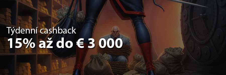 AllySpin Casino CZ Cashback Kasino až 15%