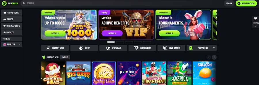 50 Free Spins – exkluzivní bonus pro nové hráče v SpinGreen Casino
