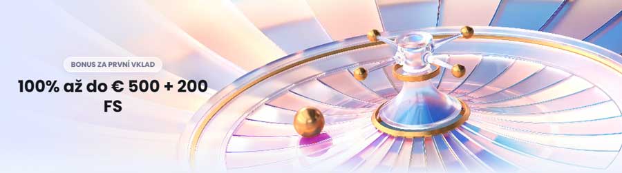 CasinoLab: 100% + 200FS za První Vklad