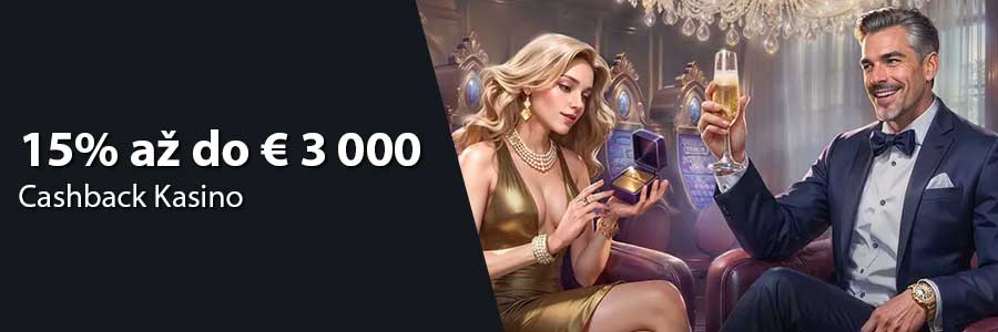 WonderLuck: Cashback Kasino až do 15%