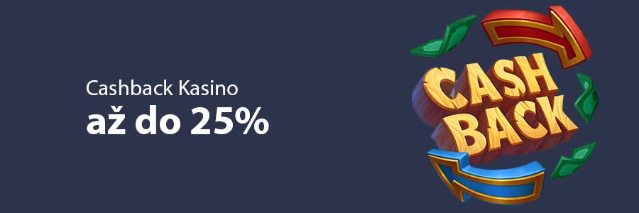 FridayRoll: Cashback Kasino až do 25%