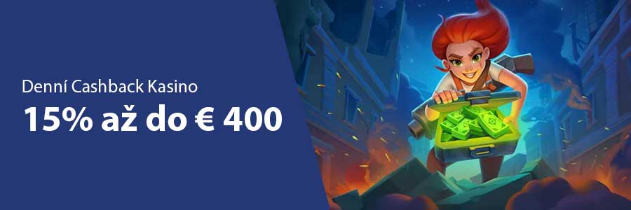 Pistolo: Cashback Kasino až do 15%